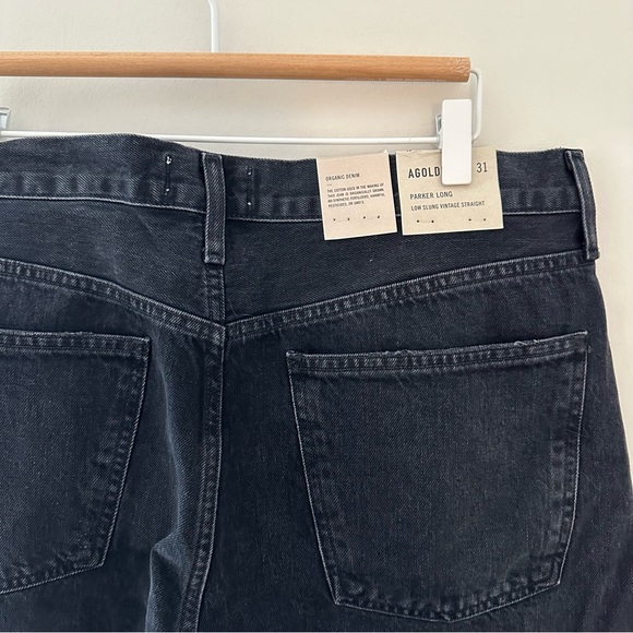 NWT size 31 Agolde Parker Long Jeans in Hitch - Picture 4 of 5